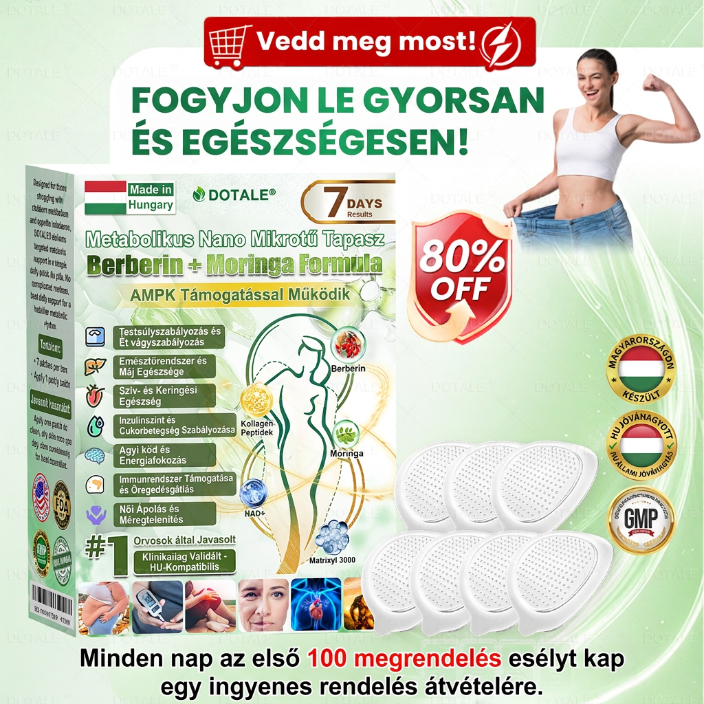 DOTALE Metabolic Nano Microneedle Patch
