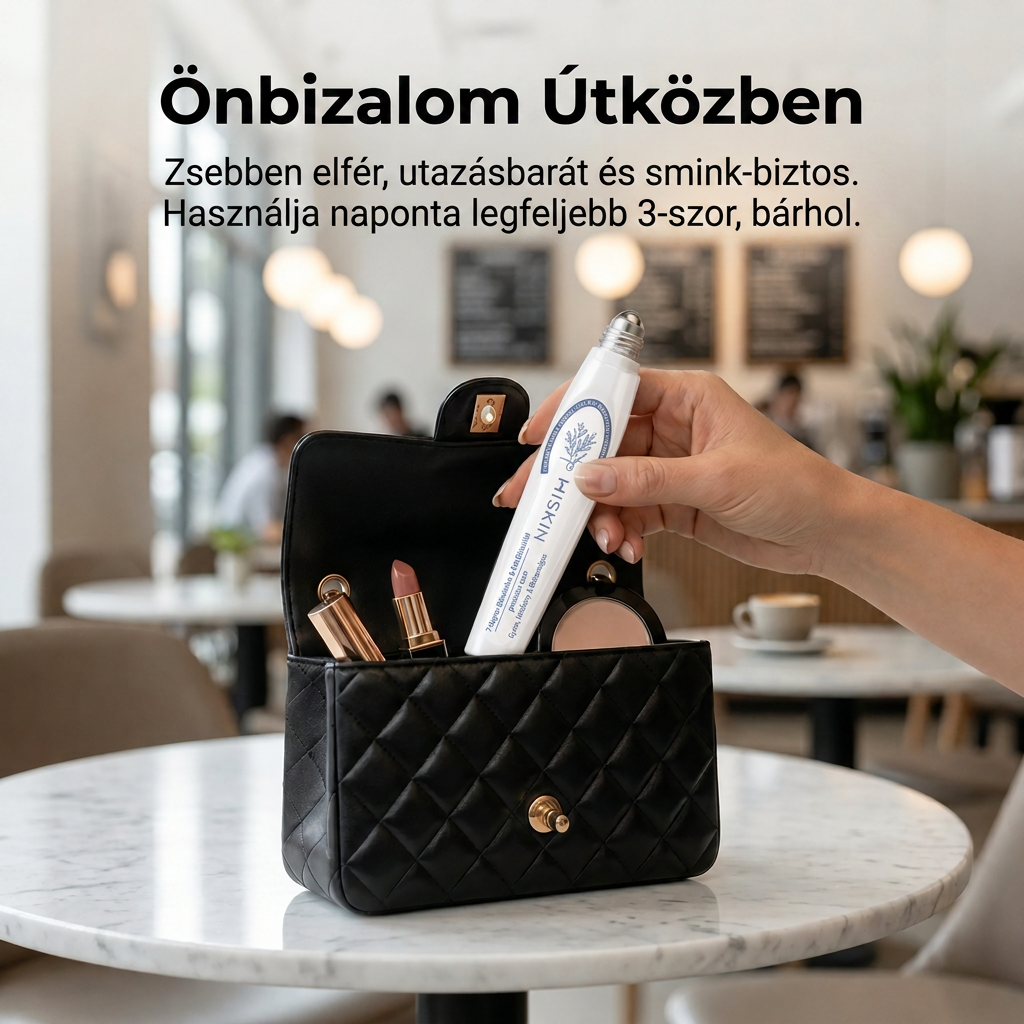 𝐇𝐈𝐒𝐊𝐈𝐍®👩‍⚕️ 𝟕 𝐍𝐚𝐩𝐨𝐬 𝐁ő𝐫𝐜𝐢𝐦𝐤𝐞 & 𝐅𝐨𝐥𝐭 𝐄𝐥𝐭á𝐯𝐨𝐥í𝐭ó 𝐑𝐨𝐥𝐥𝐞𝐫 𝐓𝐨𝐥𝐥 Fájdalommentes és heg nélküli, fejlett bőrhibák eltávolítására szolgáló görgős toll