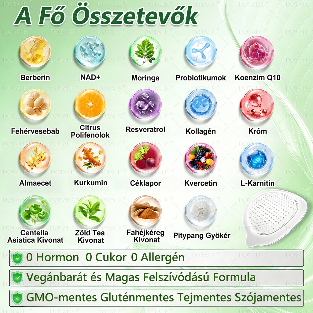 DOTALE Metabolic Nano Microneedle Patch